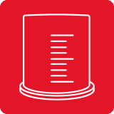 Miarka w pokrywie blendera