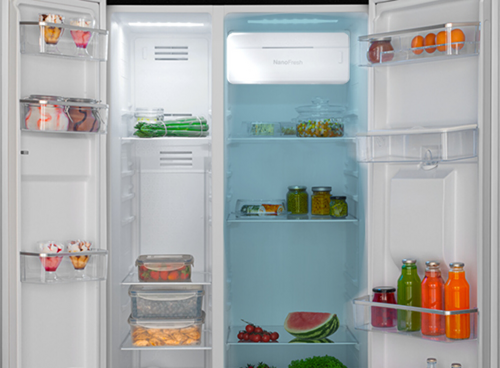 Grafika przedstawia funkcje  NanoFresh