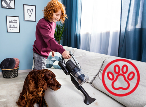 Ssawka do sierści PET