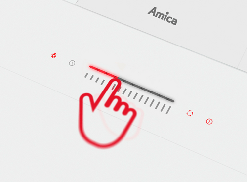 Sterowanie sensorowe Slider