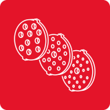 Wymienne dyski do mielenia