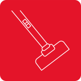 Механічне регулювання сили всмоктування на ручці шланга