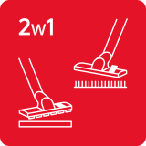 Універсальна щітка 2-в-1