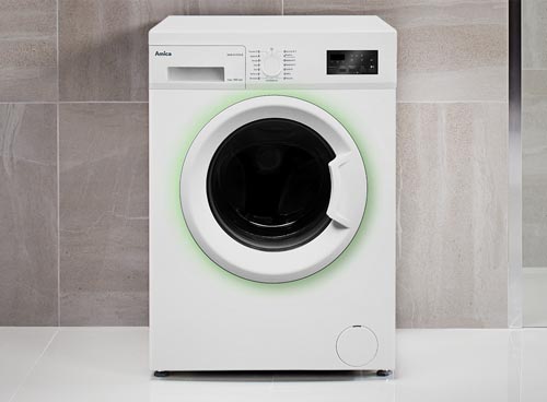 Grafika przedstawia funkcje Klasa energetyczna A (dla cyklu prania)