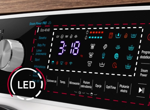 Kolorowy wyświetlacz LED