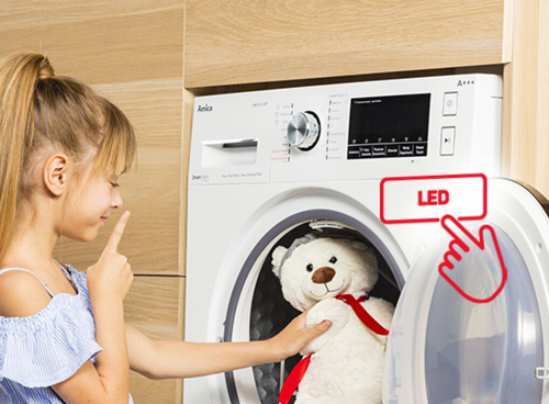 Grafika przedstawia funkcje Wyświetlacz LED