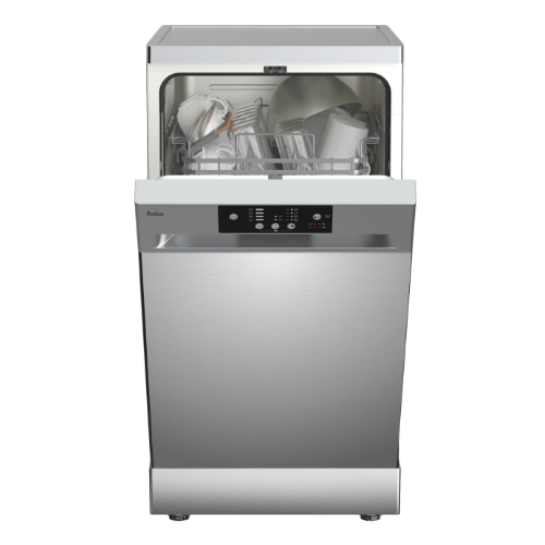 Zmywarka wolnostojąca Amica w kolorze srebrnym DFF41E4iISE