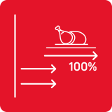 Prowadnice teleskopowe 100% wysuw