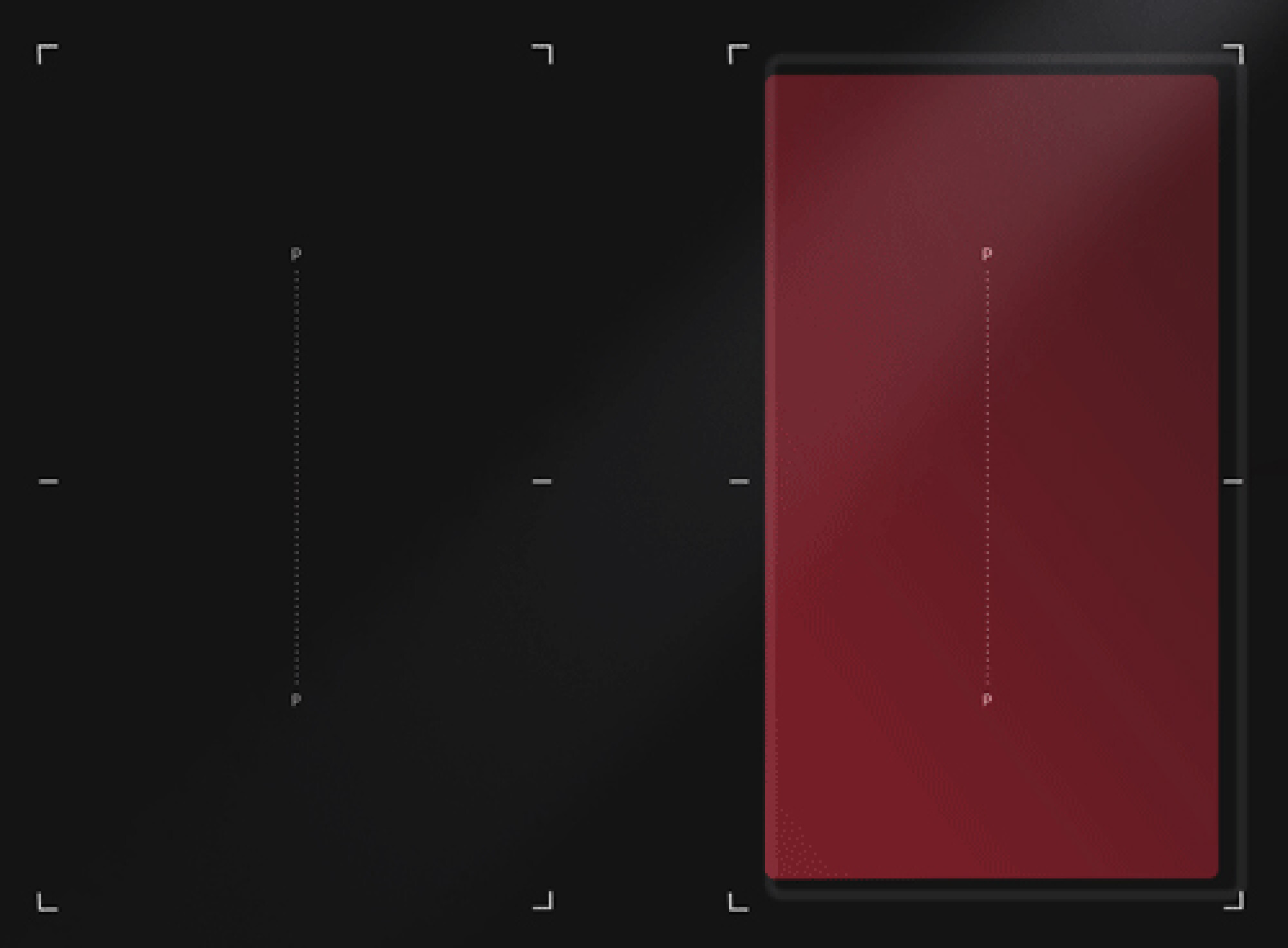 Płyta czarna z zaznaczonymi polami, które łączą się do gotowania na nich jednocześnie