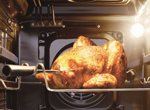 Elektryczny rożen obrotowy