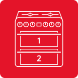 CombiCook - kuchnia z 2 piekarnikami