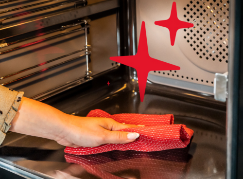 Grafika przedstawia funkcje Czyszczenie katalityczne