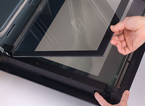 Grafika przedstawia funkcje Łatwy demontaż drzwi